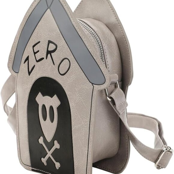 Brand New Zero Dog House Crossbody Bag 8.6in Purple Novelty - Picture 4 of 8